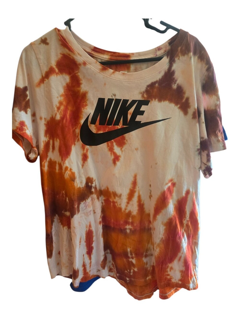 Upcycled Tie-Dye Nike Tee | Custom Reworked Streetwear #0055